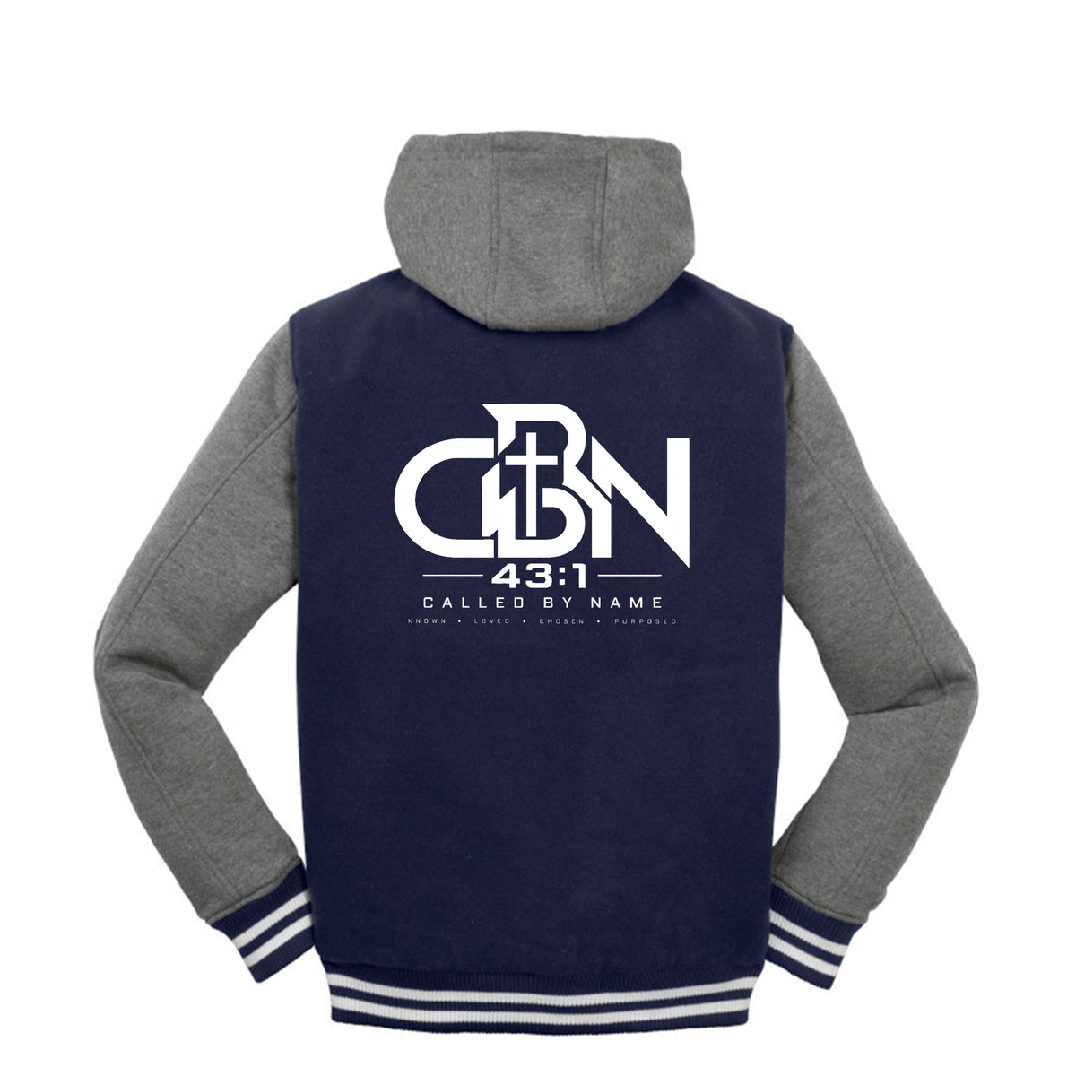 CBN 43:1 Christian letterman jacket, Called By Name Collection
