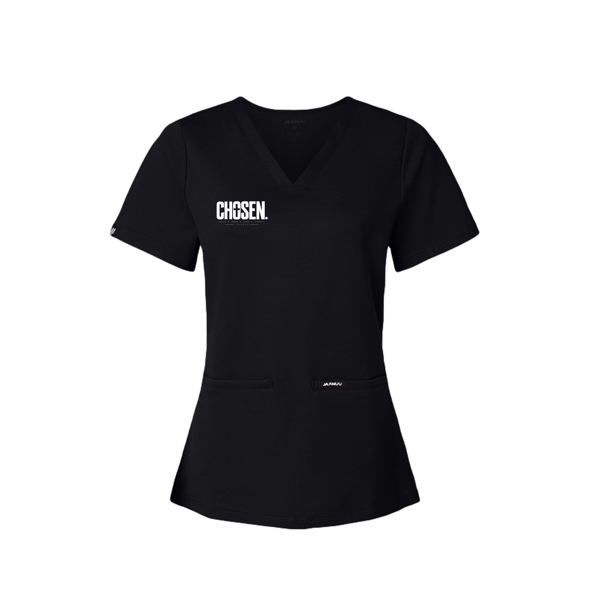 CHOSEN women's Christian scrub top, 1 Peter 2:9