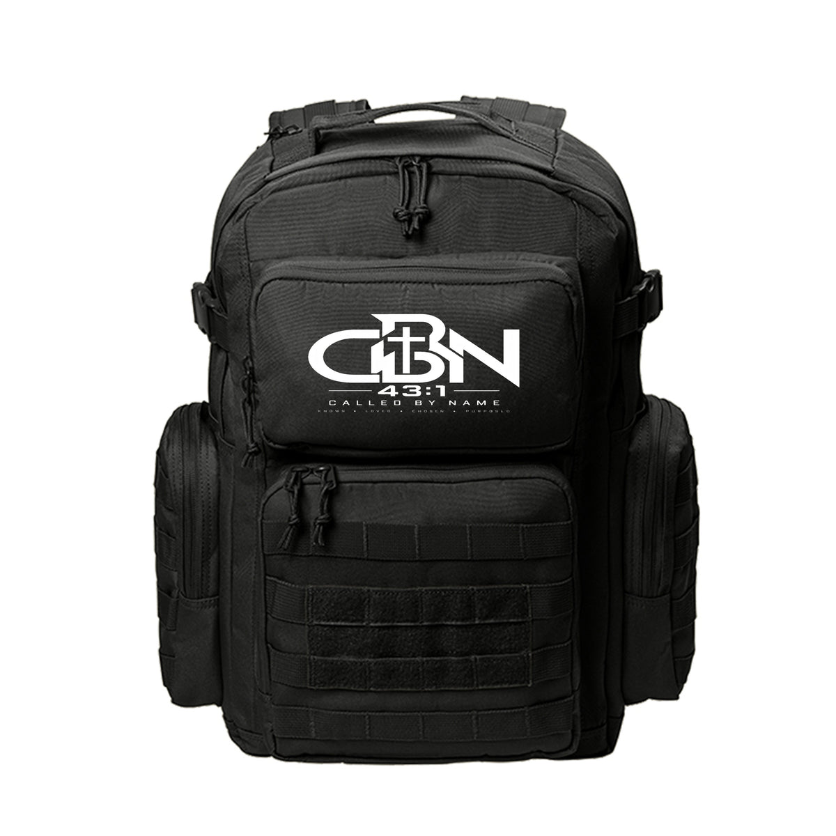 Called By Name Christian laptop backpack, Isaiah 43:1