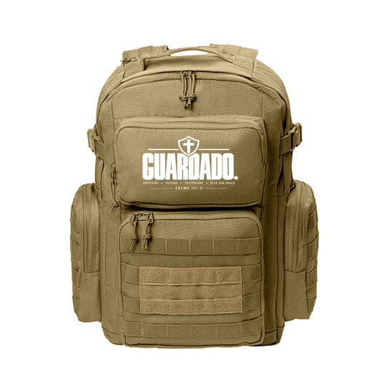 GUARDADO Portuguese Christian laptop backpack, alternate view