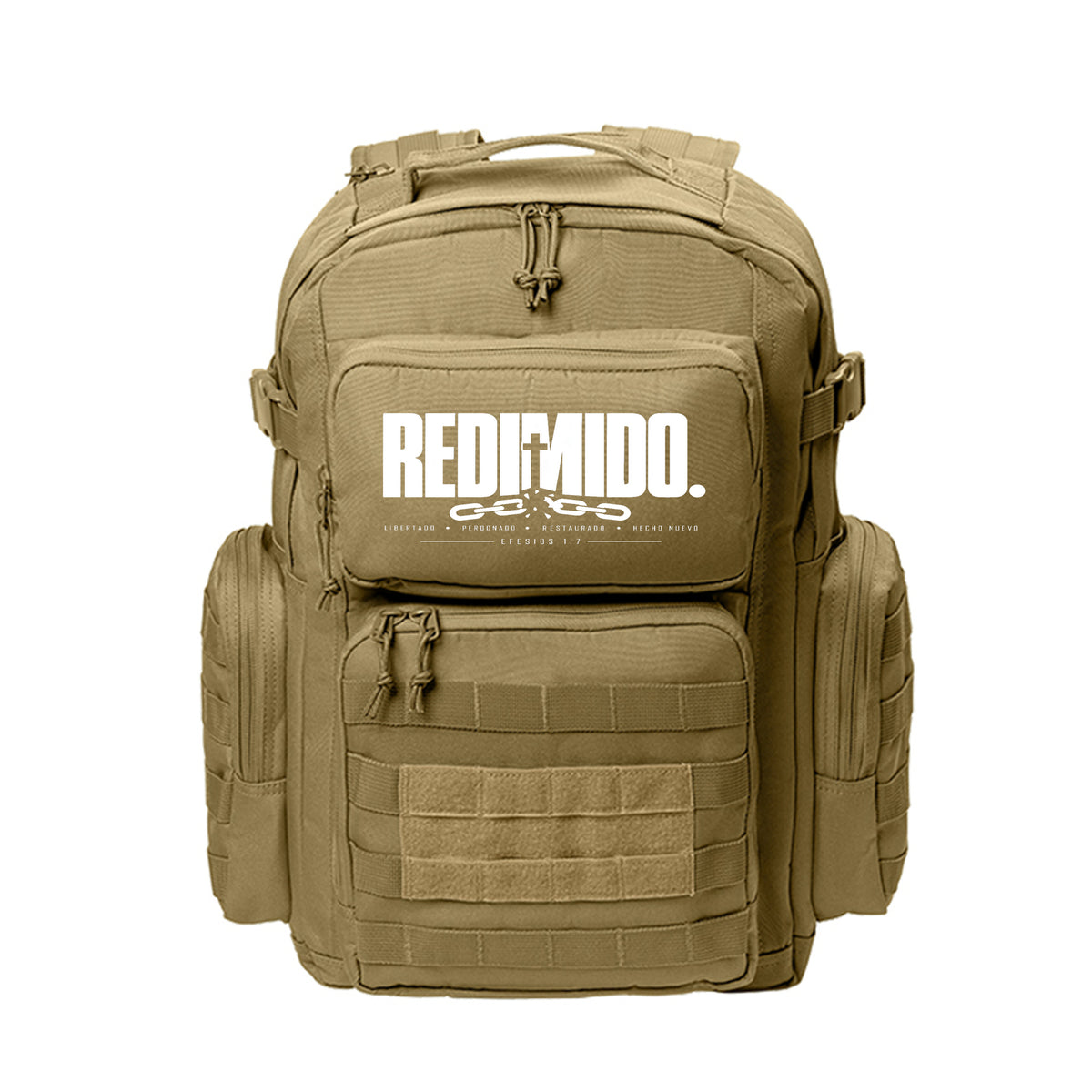 REDIMIDO Spanish Christian laptop backpack, alternate view