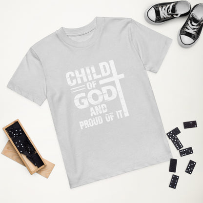 His Child And Proud Of It Youth Christian Organic cotton T-shirt