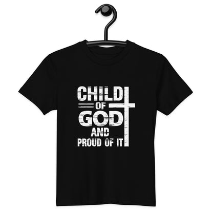 His Child And Proud Of It Youth Christian Organic cotton T-shirt