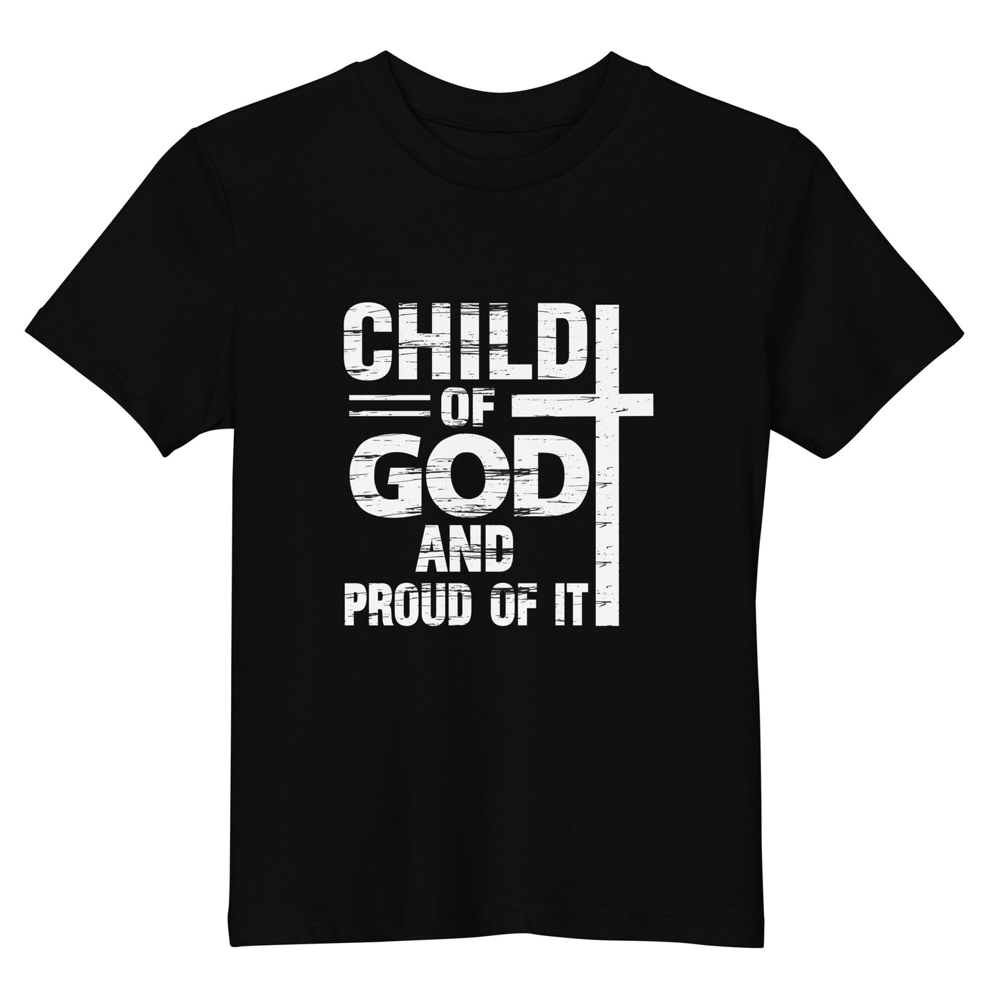 Child Of God And Proud Of It Youth Christian Organic cotton T-shirt