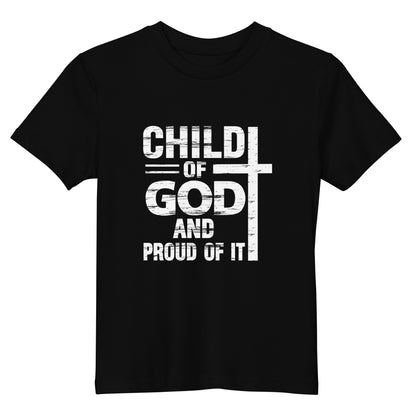 His Child And Proud Of It Youth Christian Organic cotton T-shirt