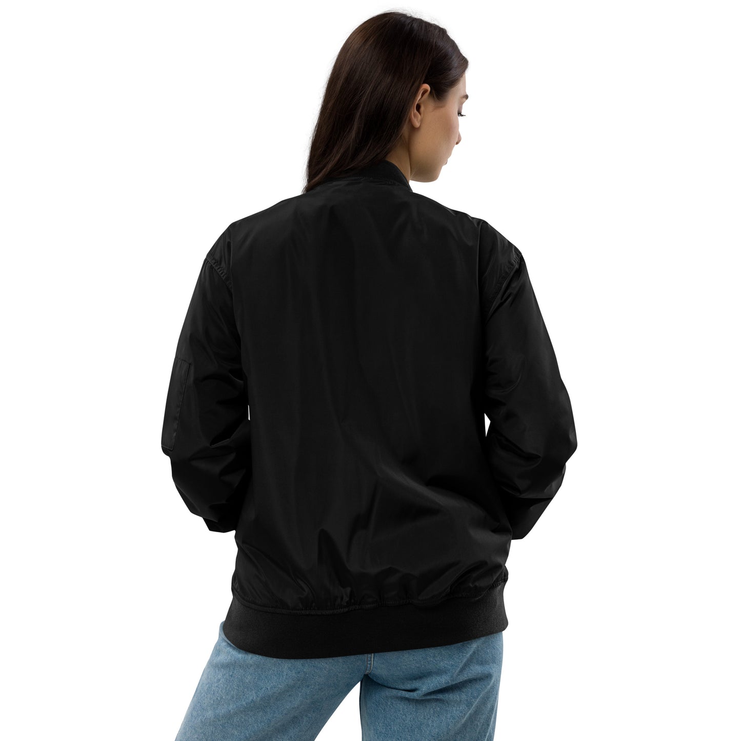 Faith Over Fear Unisex Christian Premium recycled bomber jacket