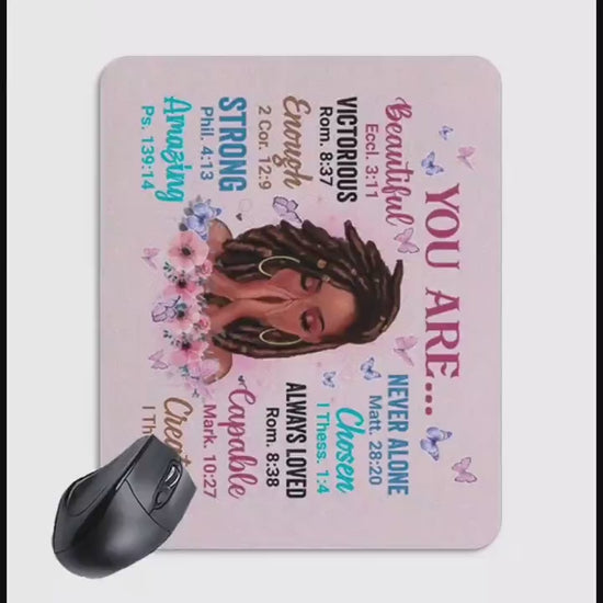 1pc You Are bible verses Christian Mouse Pad 945  79 Inches 3mm 