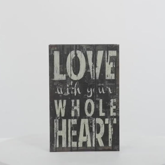 Love With Your Whole Heart Book Safe Christian Gift Idea