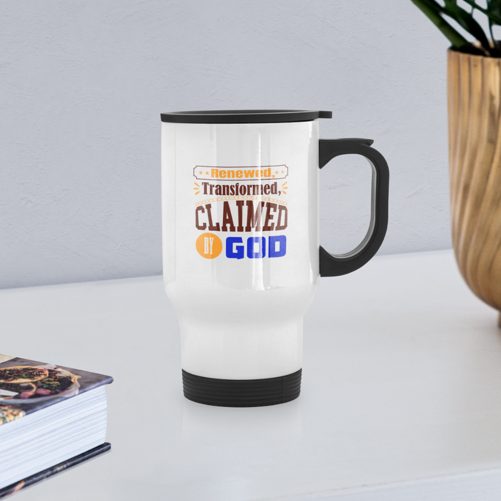 Renewed Transformed Claimed By God Christian Travel Mug SPOD