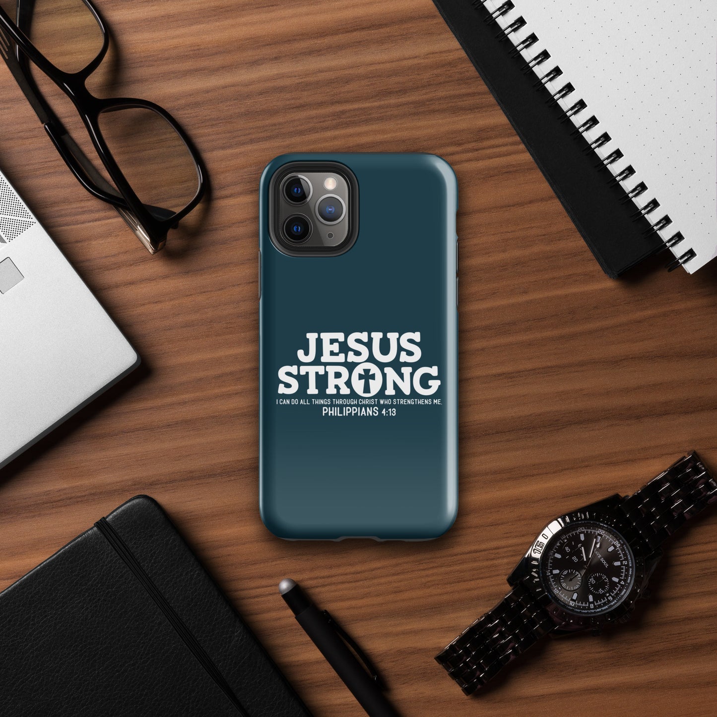 Jesus Strong Christian Tough Phone Case for iPhone®