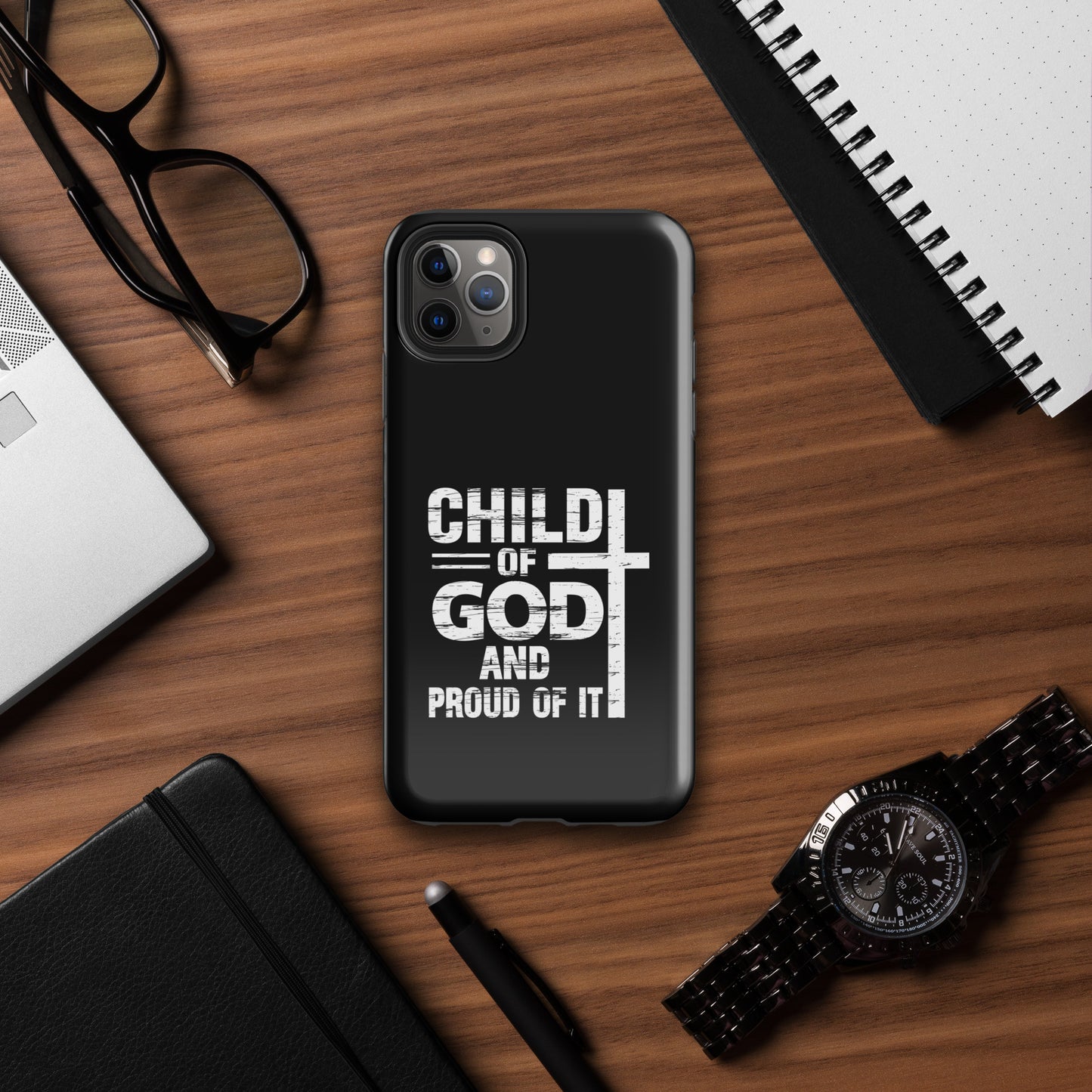 Child Of God And Proud Of It Christian Tough Phone Case for iPhone®