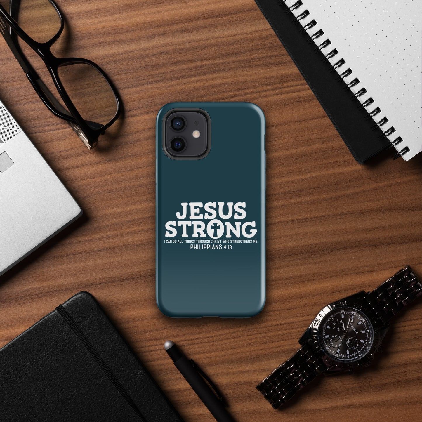 Jesus Strong Christian Tough Phone Case for iPhone®