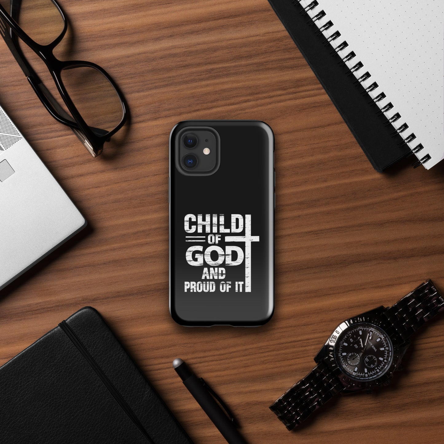 Child Of God And Proud Of It Christian Tough Phone Case for iPhone®