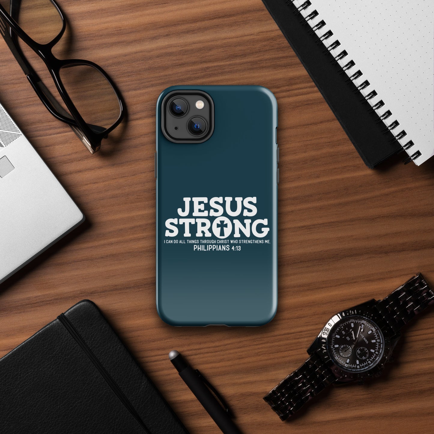 Jesus Strong Christian Tough Phone Case for iPhone®