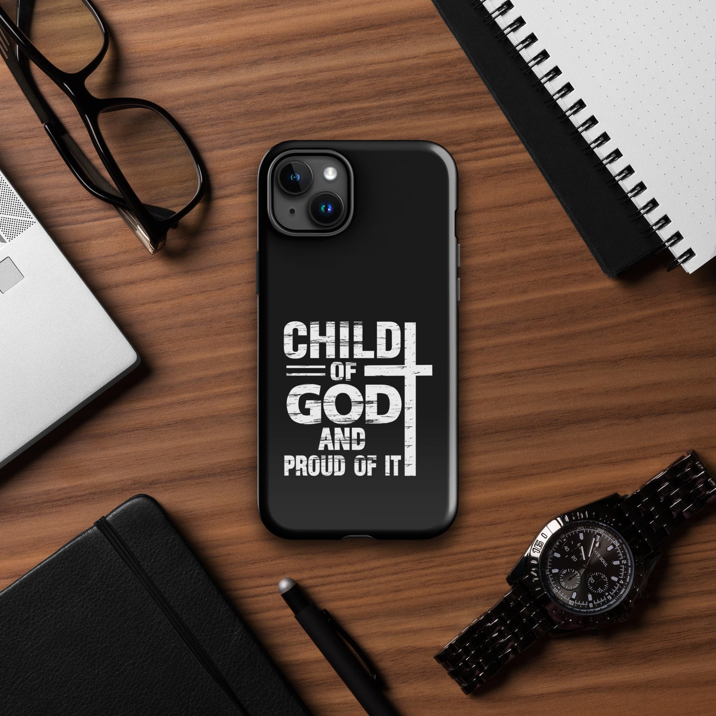 Child Of God And Proud Of It Christian Tough Phone Case for iPhone®