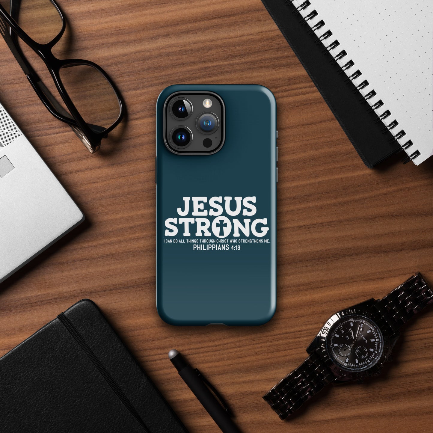 Jesus Strong Christian Tough Phone Case for iPhone®