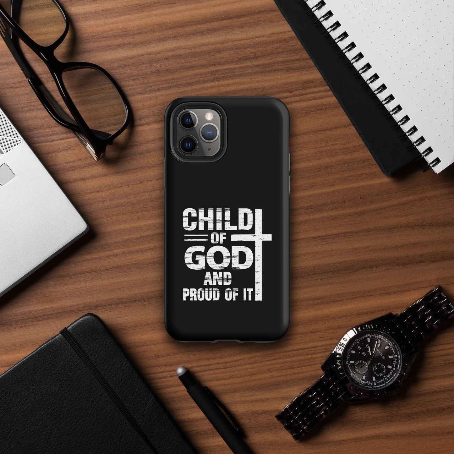 Child Of God And Proud Of It Christian Tough Phone Case for iPhone®