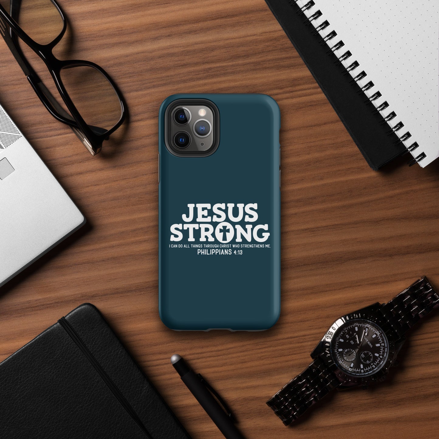 Jesus Strong Christian Tough Phone Case for iPhone®