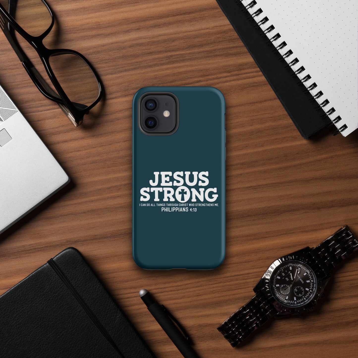 Jesus Strong Christian Tough Phone Case for iPhone®