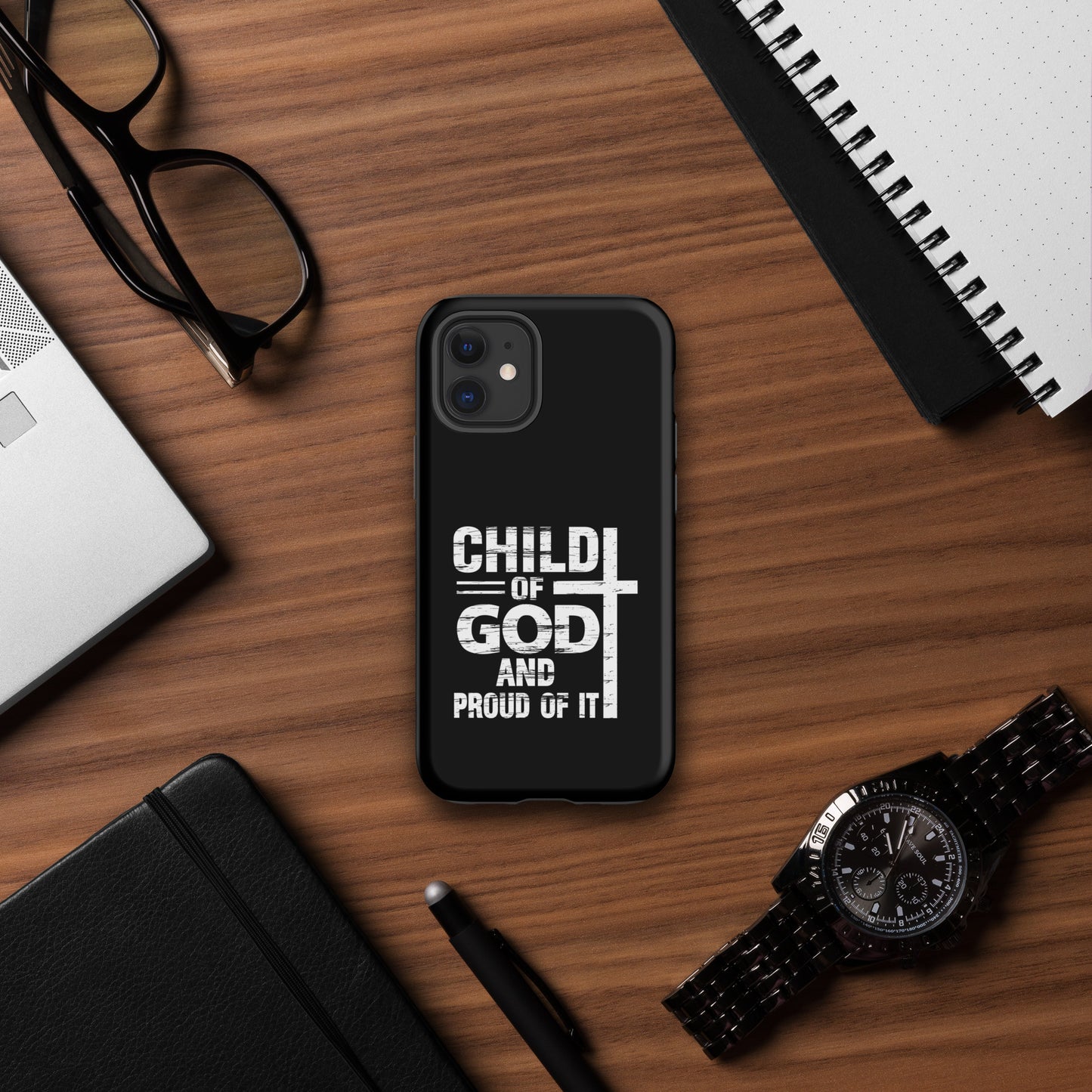 Child Of God And Proud Of It Christian Tough Phone Case for iPhone®