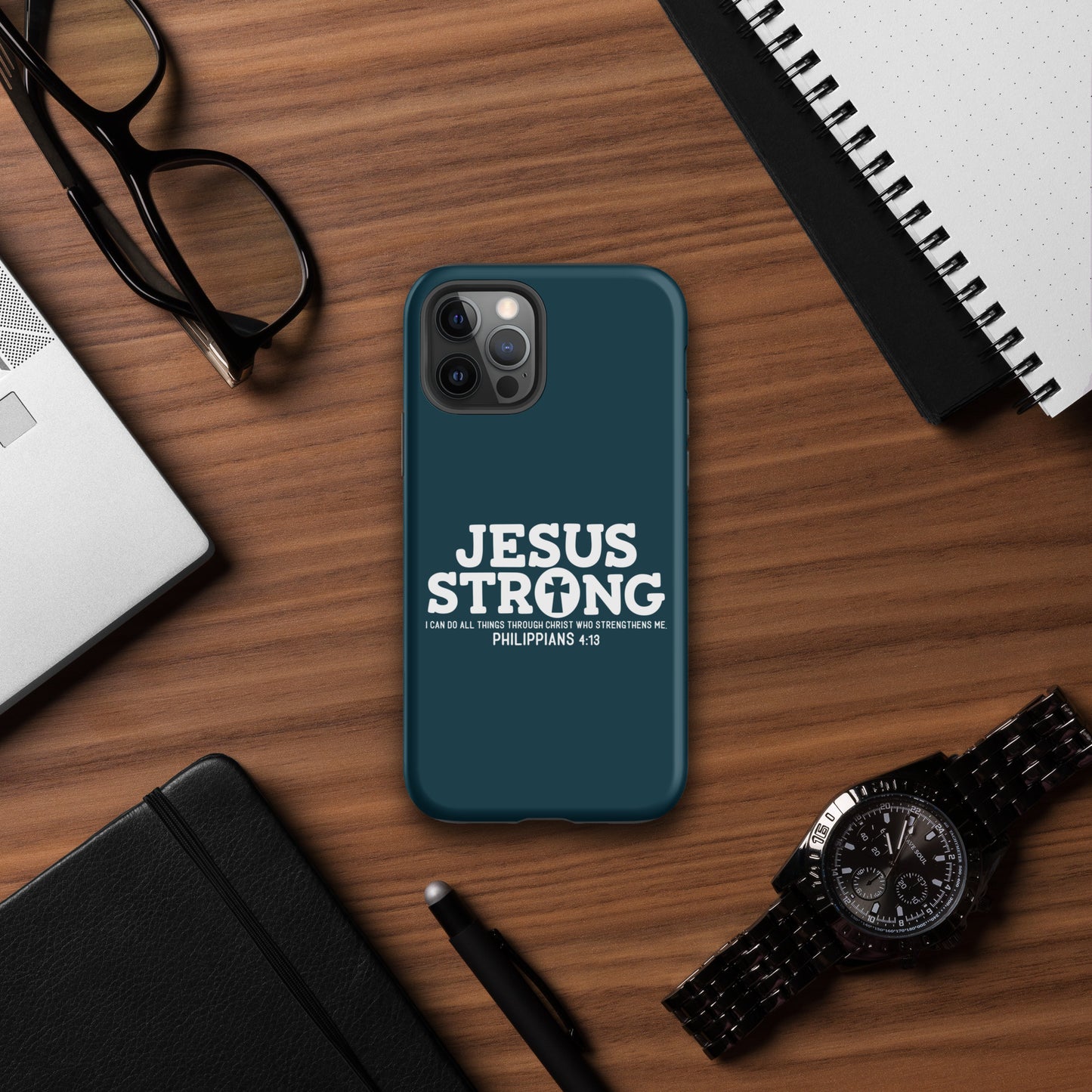 Jesus Strong Christian Tough Phone Case for iPhone®