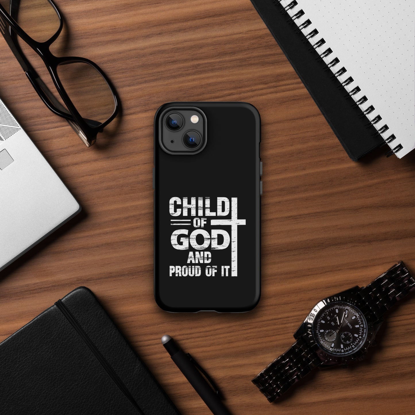 Child Of God And Proud Of It Christian Tough Phone Case for iPhone®