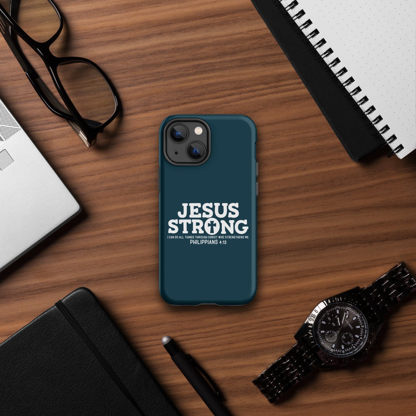 Jesus Strong Christian Tough Phone Case for iPhone®