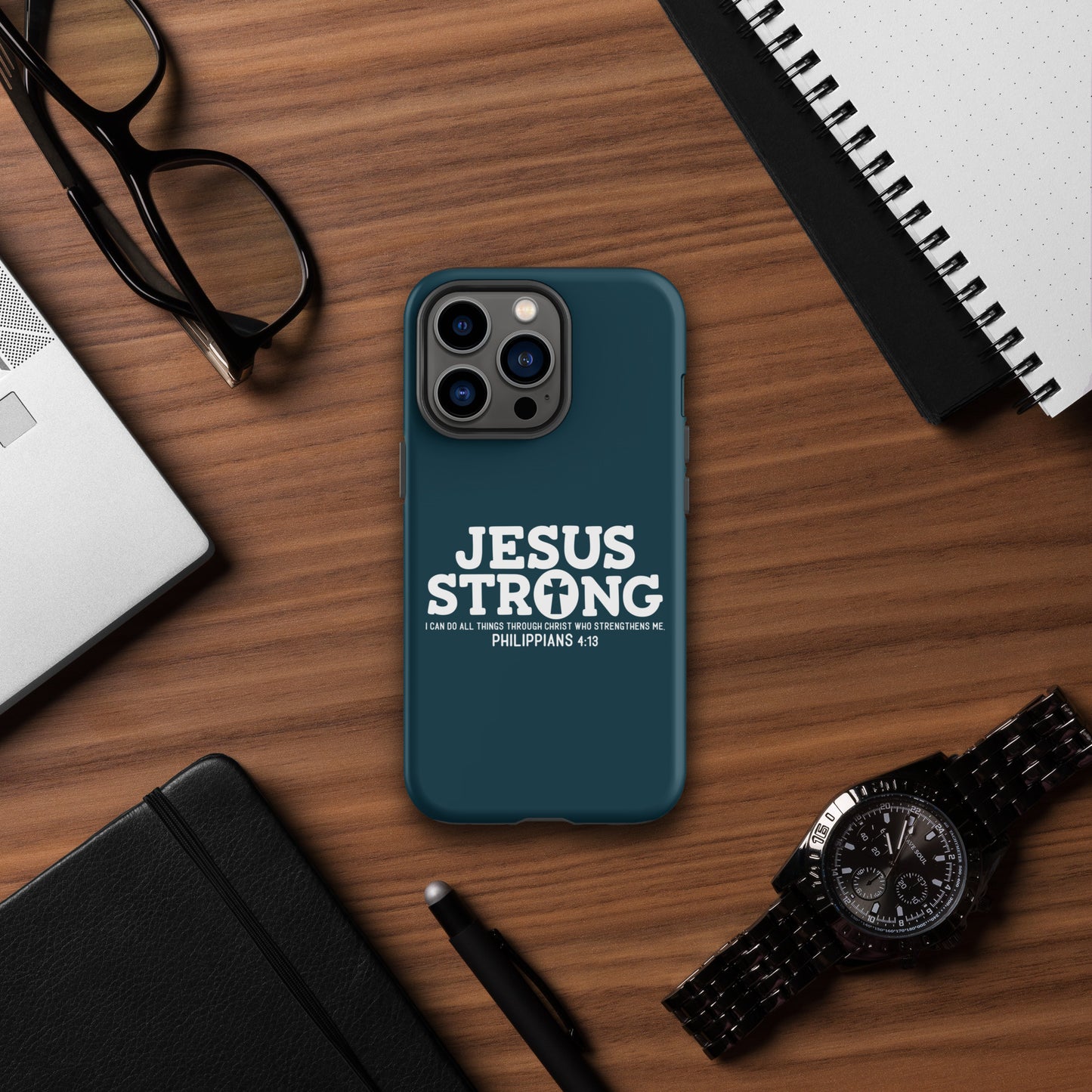 Jesus Strong Christian Tough Phone Case for iPhone®