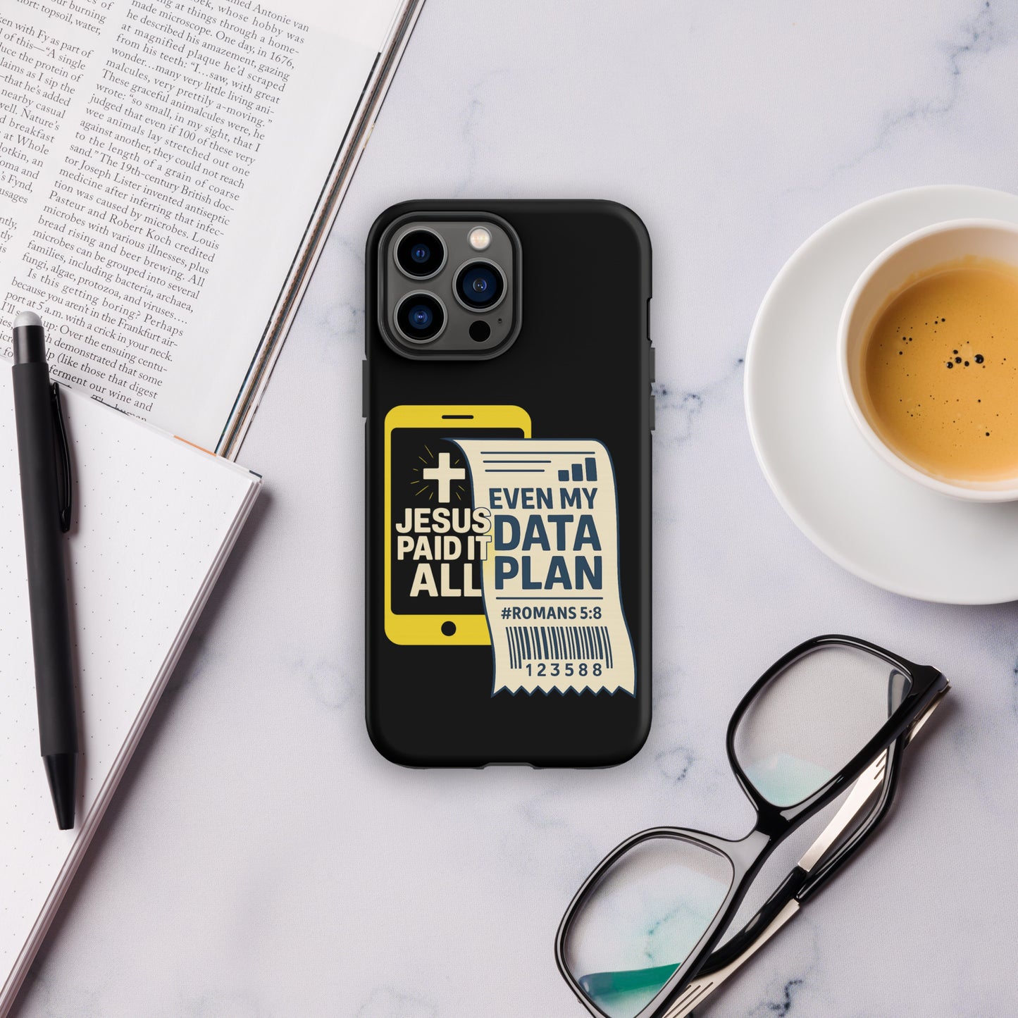 He Paid It All Christian Tough Phone Case for iPhone® - ClaimedbyGodDesigns