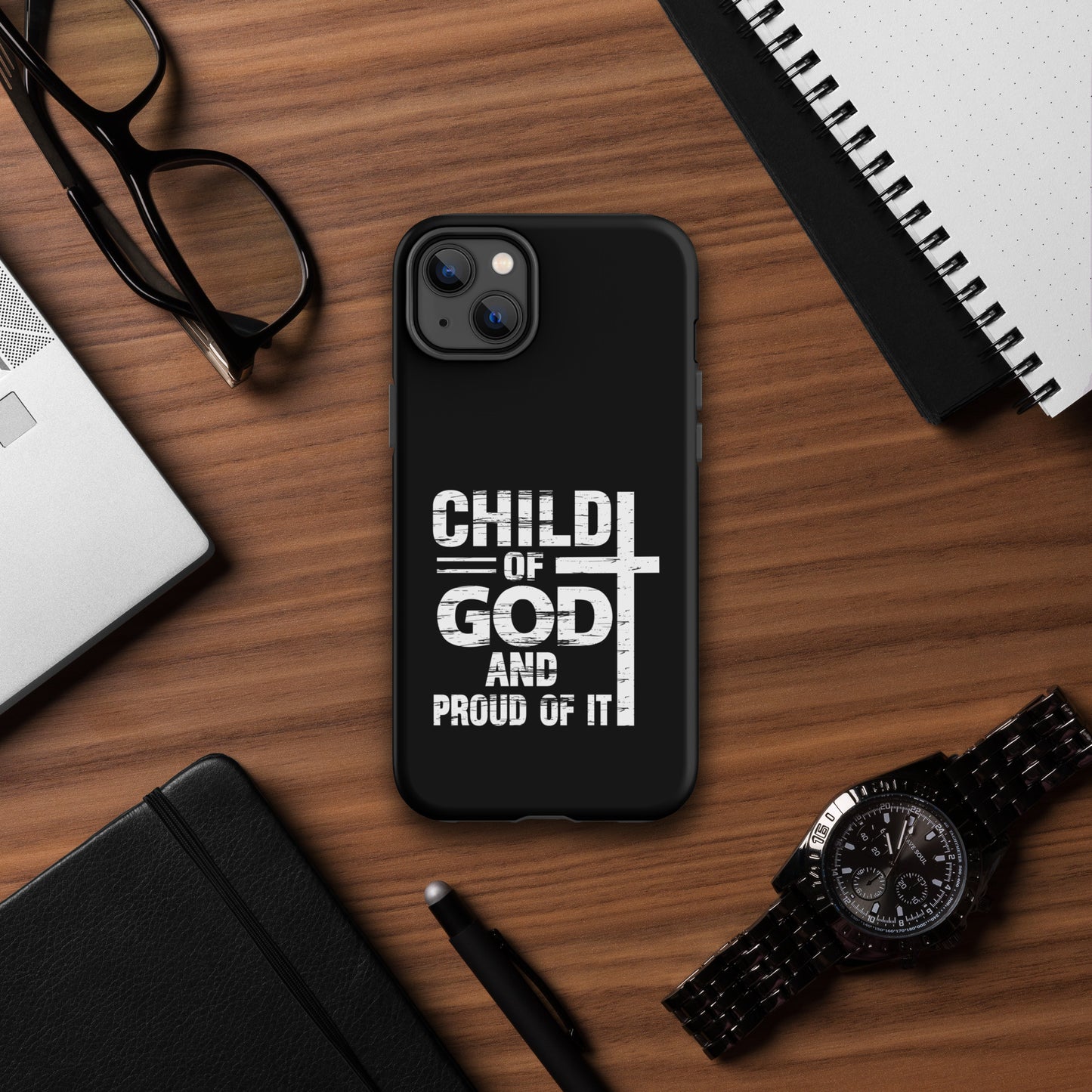 Child Of God And Proud Of It Christian Tough Phone Case for iPhone®