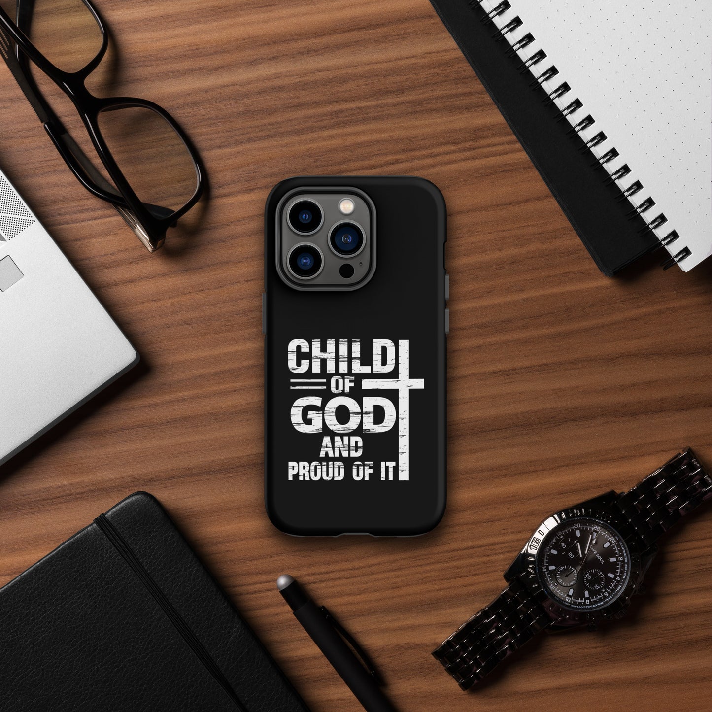 Child Of God And Proud Of It Christian Tough Phone Case for iPhone®