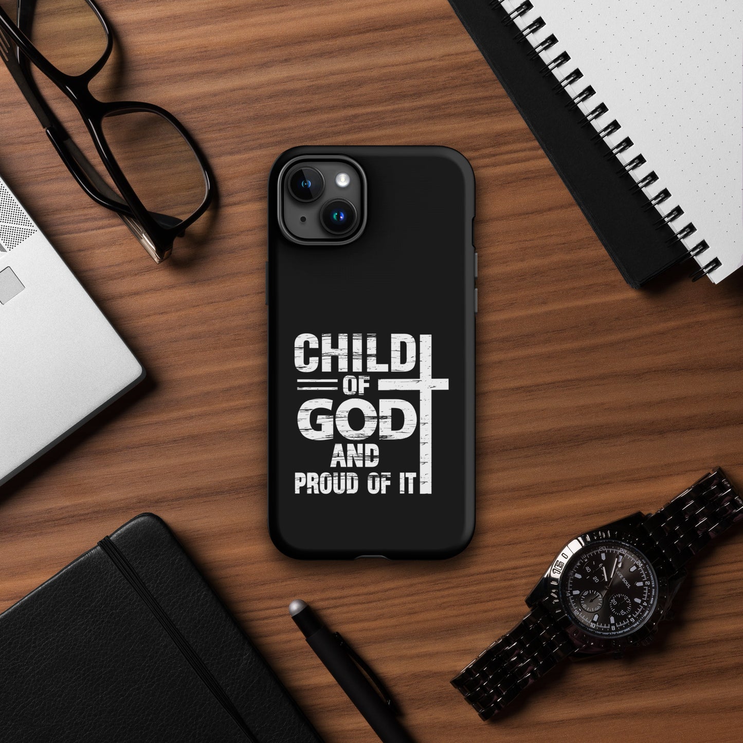 Child Of God And Proud Of It Christian Tough Phone Case for iPhone®