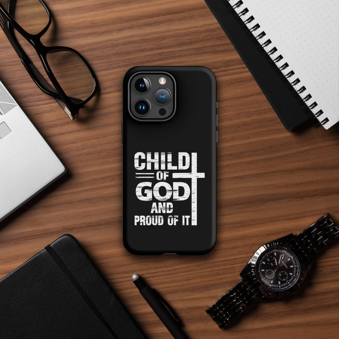 Child Of God And Proud Of It Christian Tough Phone Case for iPhone®