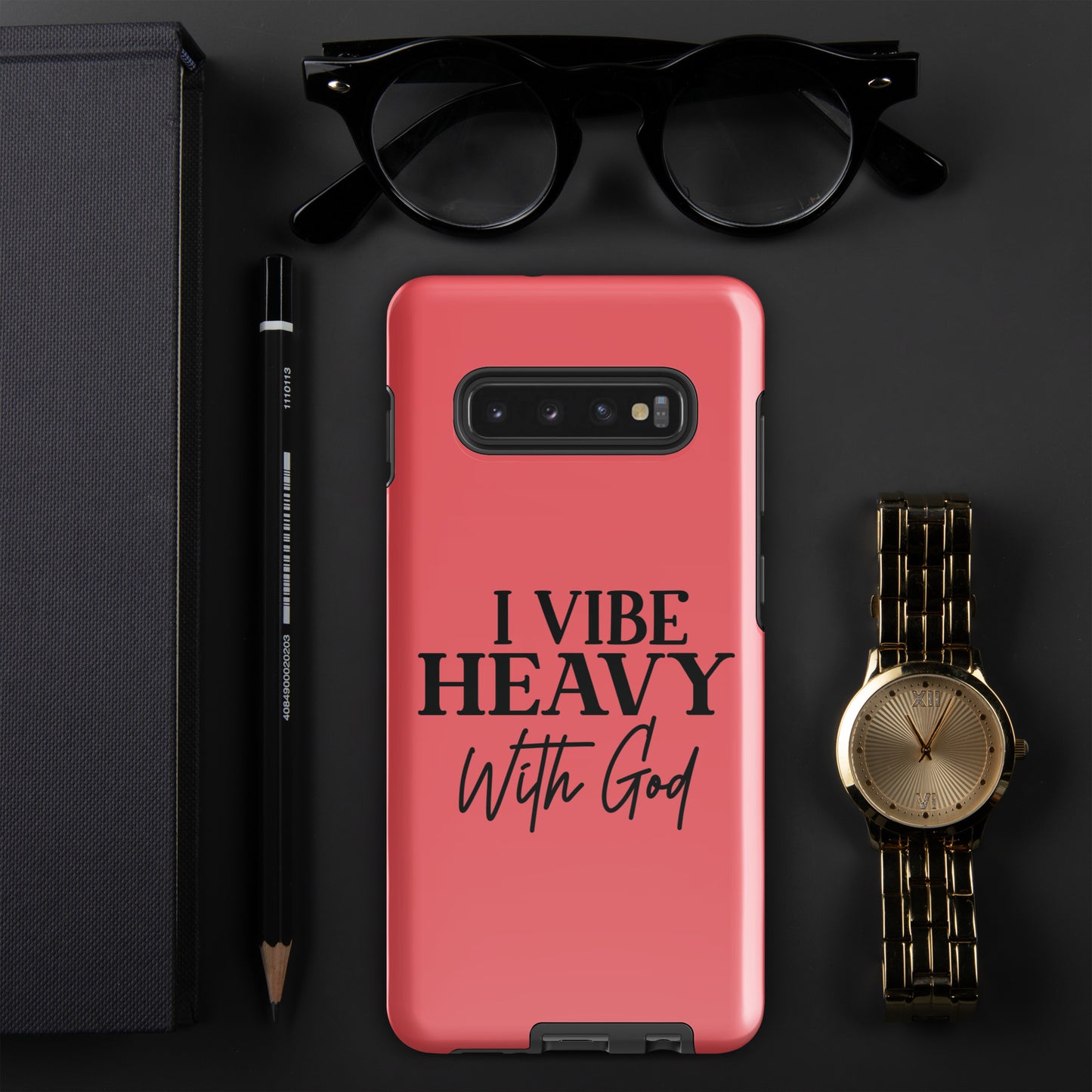 I Vibe Heavy With God Christian Tough Phone case for Samsung®