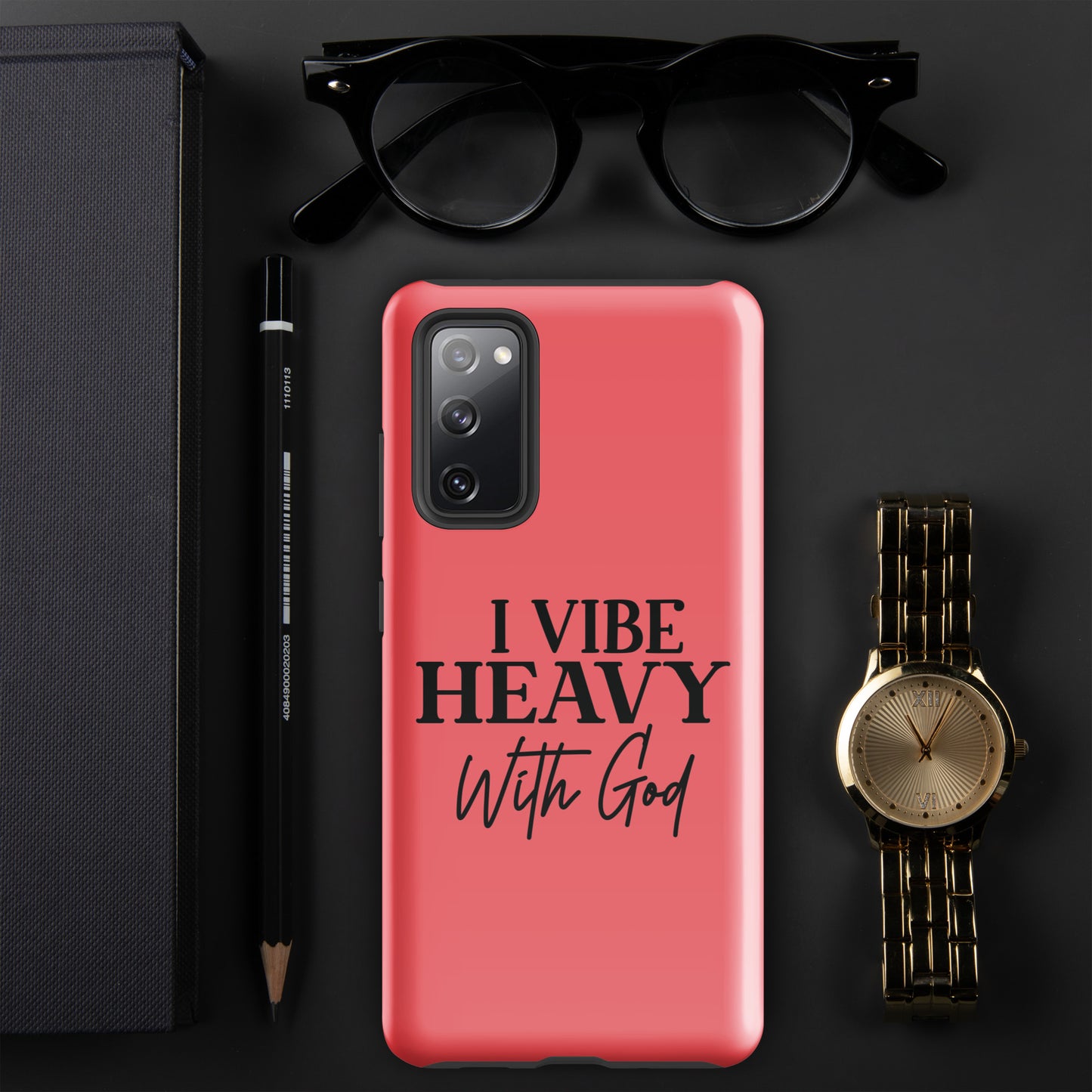 I Vibe Heavy With God Christian Tough Phone case for Samsung®