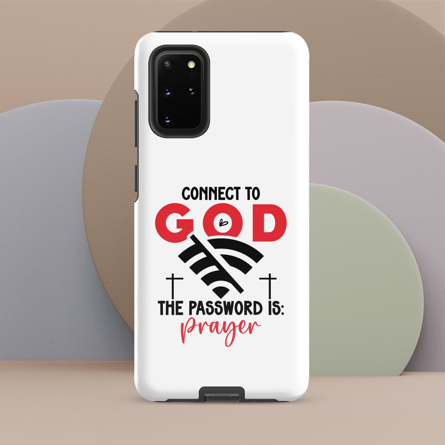 The Password Is Prayer Christian Tough Phone Case for Samsung® - ClaimedbyGodDesigns