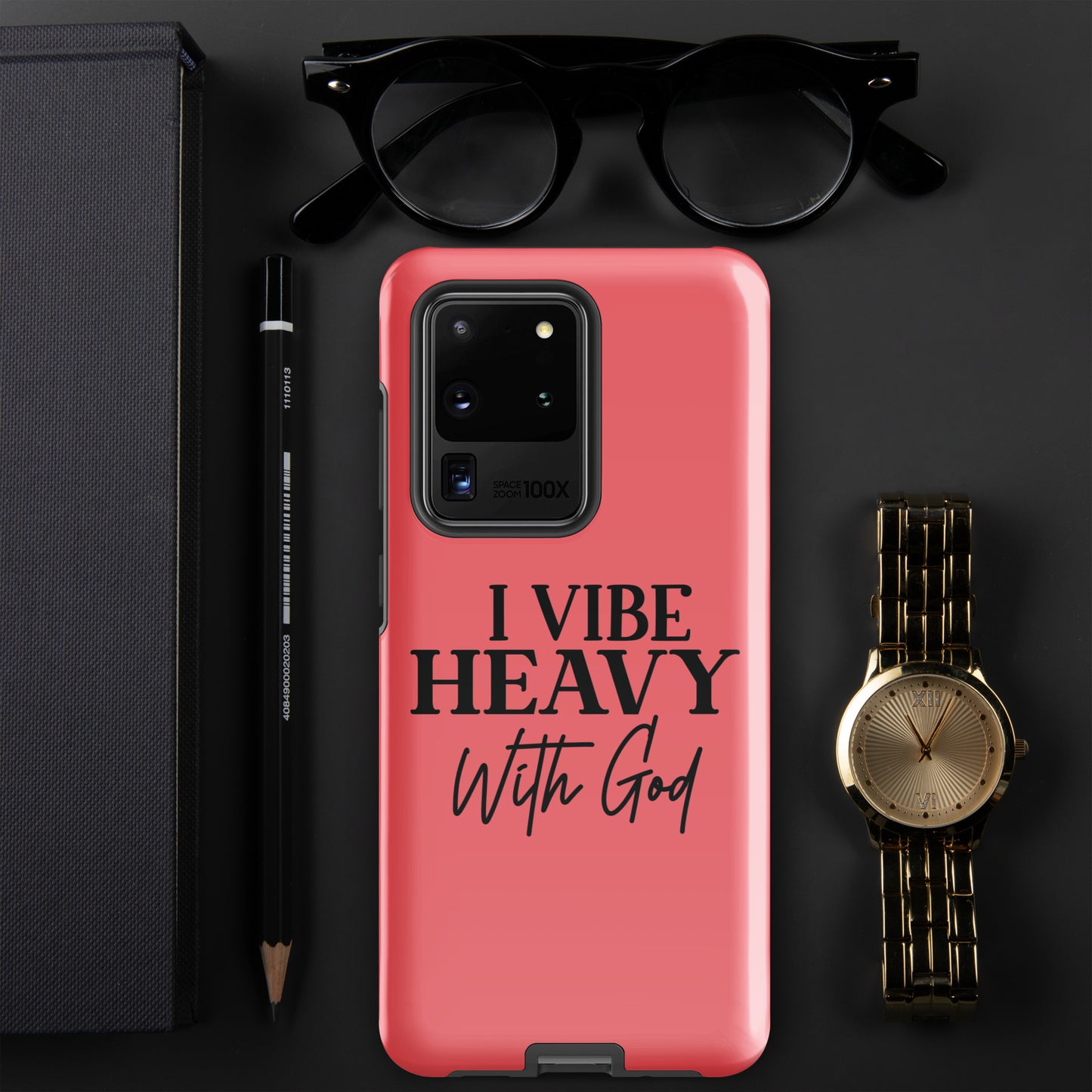 I Vibe Heavy With God Christian Tough Phone case for Samsung®