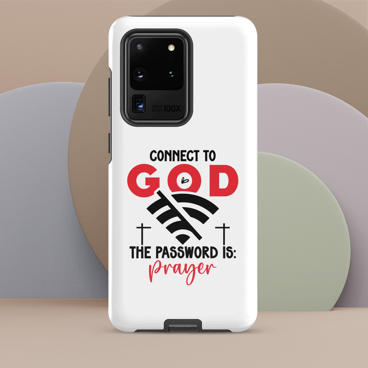 The Password Is Prayer Christian Tough Phone Case for Samsung® - ClaimedbyGodDesigns