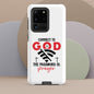 The Password Is Prayer Christian Tough Phone Case for Samsung® - ClaimedbyGodDesigns