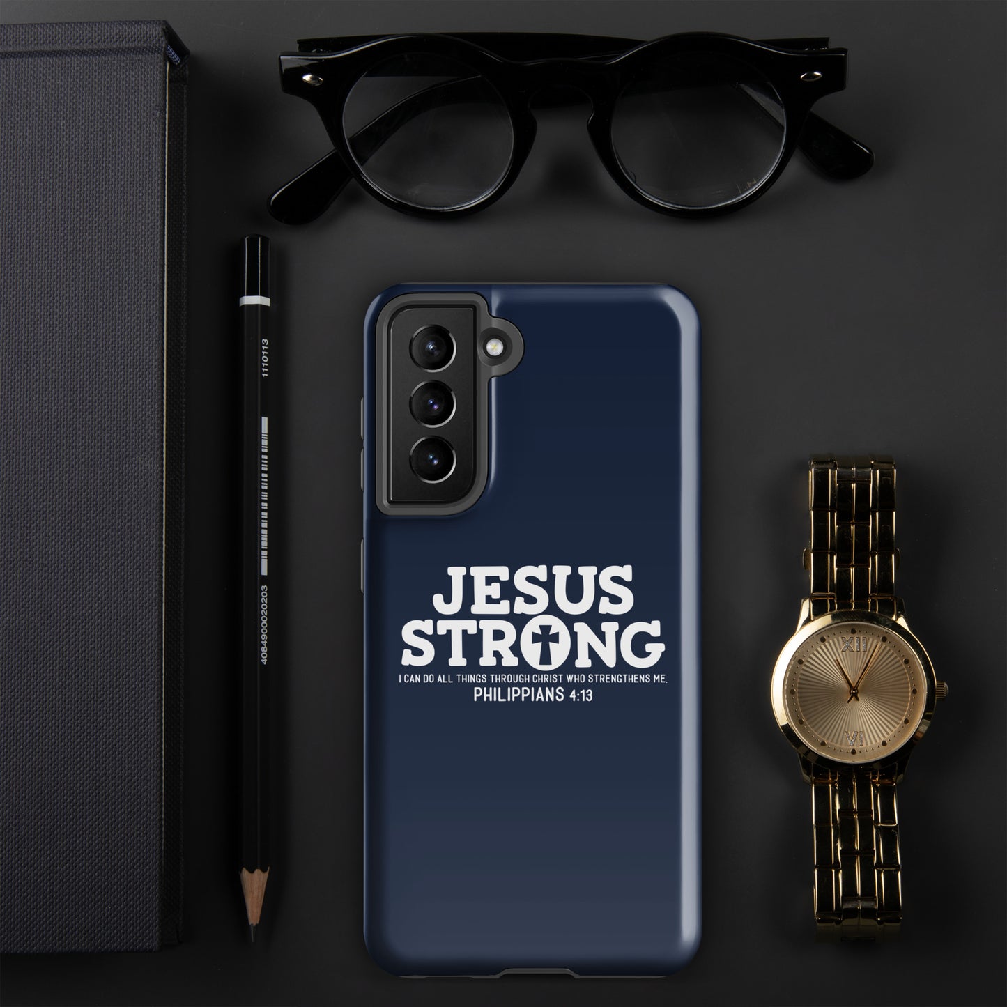 Jesus Strong Christian Tough Phone case for Samsung®