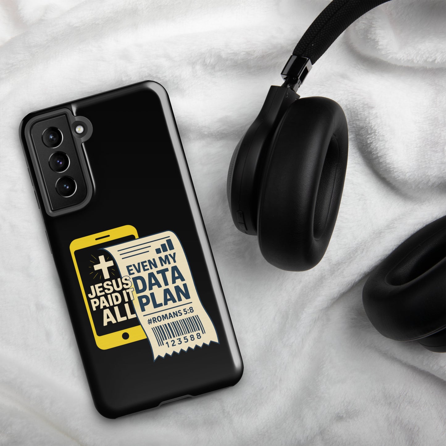 He Paid It All Christian Tough Phone case for Samsung® - ClaimedbyGodDesigns