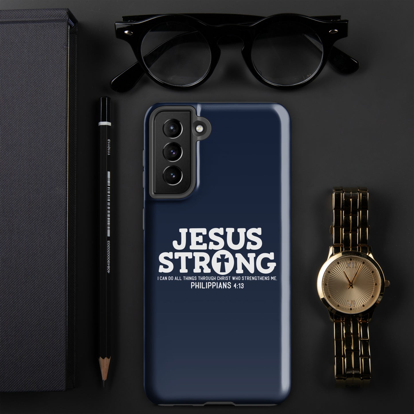 Jesus Strong Christian Tough Phone case for Samsung®