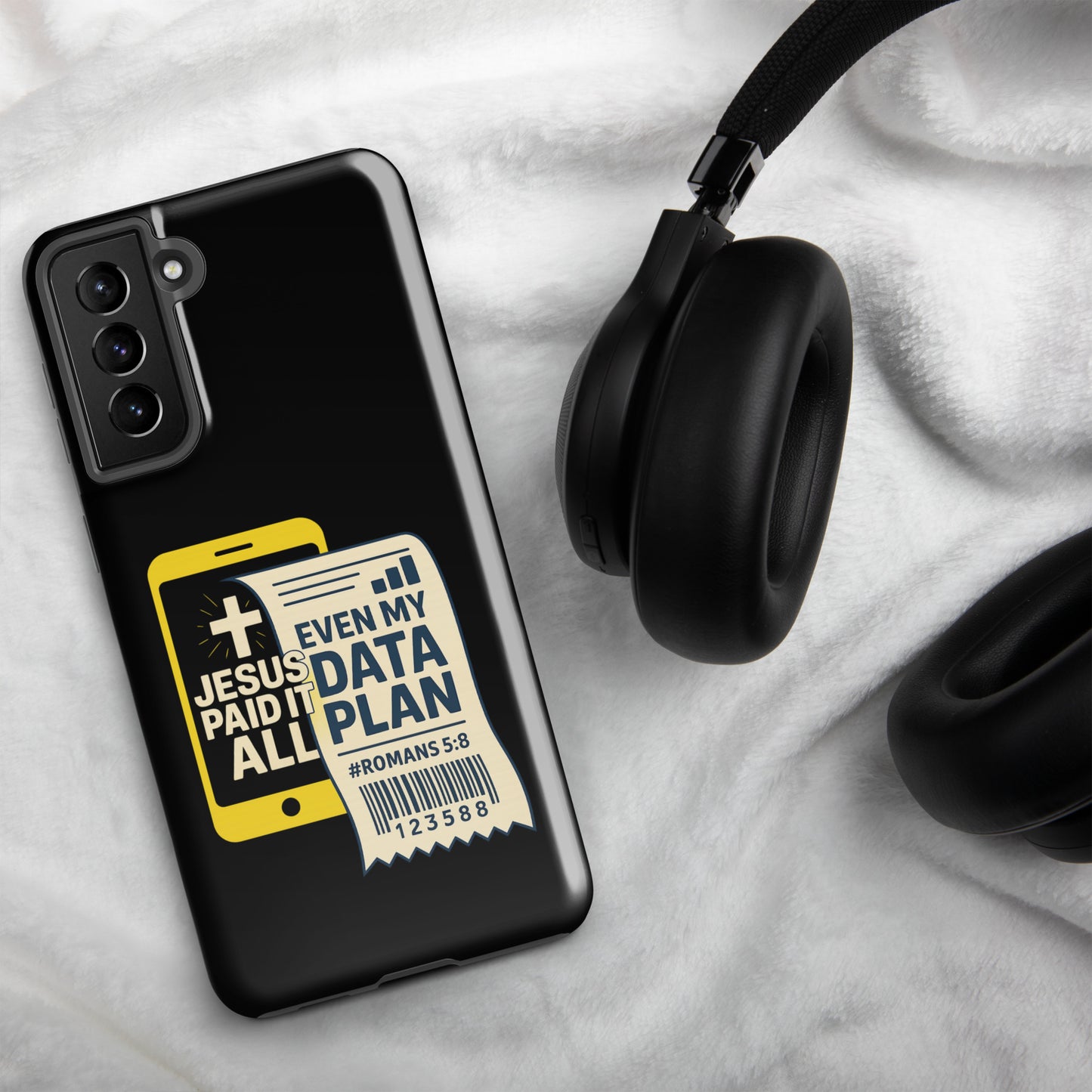 He Paid It All Christian Tough Phone case for Samsung® - ClaimedbyGodDesigns