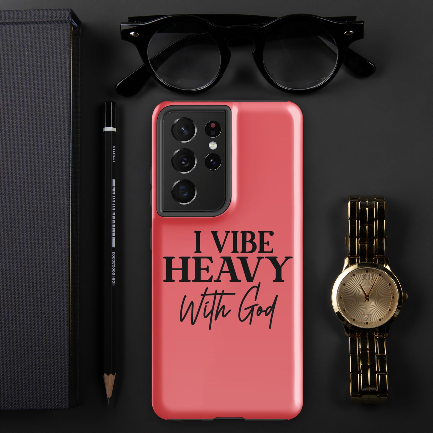 I Vibe Heavy With God Christian Tough Phone case for Samsung®