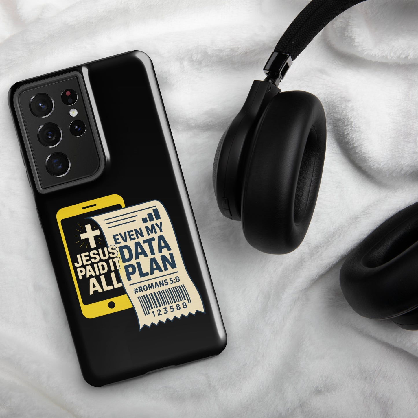 He Paid It All Christian Tough Phone case for Samsung® - ClaimedbyGodDesigns