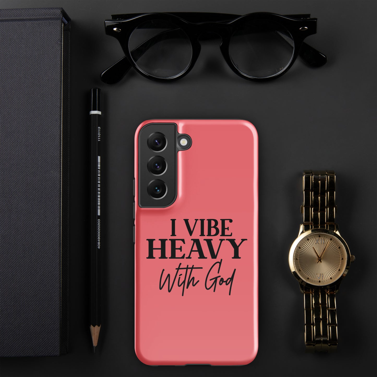 I Vibe Heavy With God Christian Tough Phone case for Samsung®