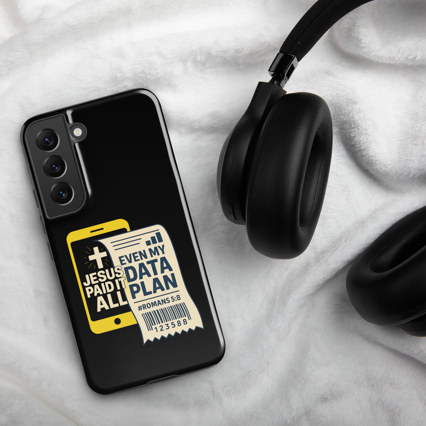 He Paid It All Christian Tough Phone case for Samsung® - ClaimedbyGodDesigns