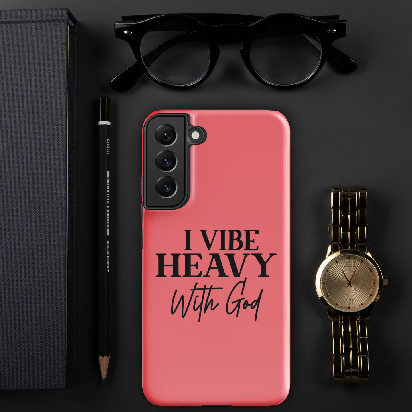 I Vibe Heavy With God Christian Tough Phone case for Samsung®