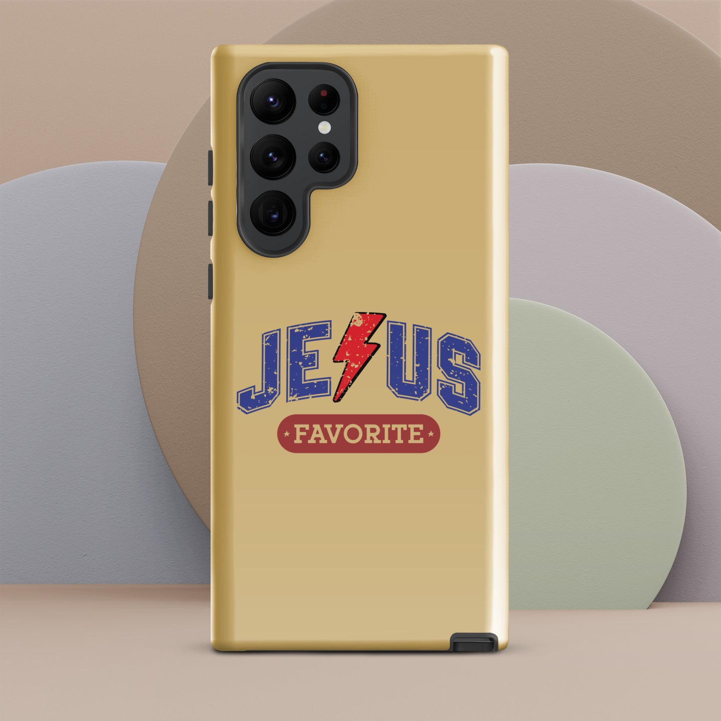 His Favorite Christian Tough Phone case for Samsung® - ClaimedbyGodDesigns