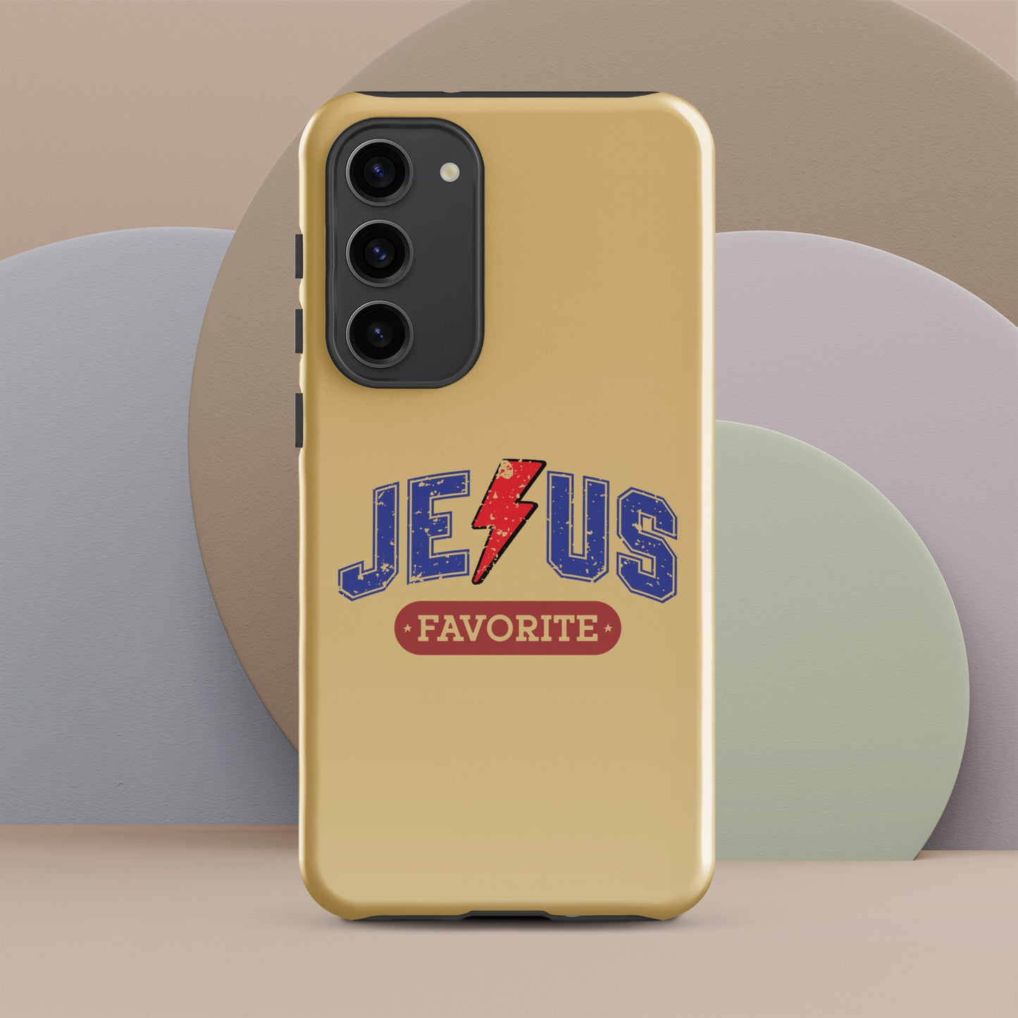 His Favorite Christian Tough Phone case for Samsung® - ClaimedbyGodDesigns